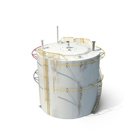 Dirty Vertical Storage Tank PNG & PSD Images
