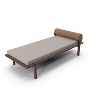 Walnut Crescent Lounge PNG & PSD Images