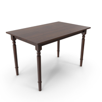 Wood Dining  Table Modern PNG & PSD Images