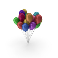 Party Gift Festival Balloons Color Shine PNG & PSD Images