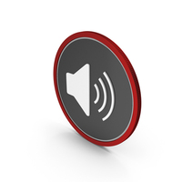 Media Icon Sound Button PNG & PSD Images