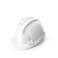 Clean White Hard Hat PNG & PSD Images