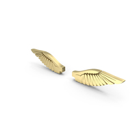 Gold Wings Symbol PNG & PSD Images