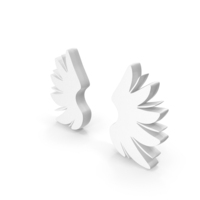 Wings Frame Boarder Fly White PNG & PSD Images