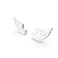 Wings Frame Boarder Fly White PNG & PSD Images