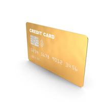 Golden Credit Card PNG & PSD Images