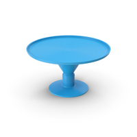 Cakestand Blue PNG & PSD Images