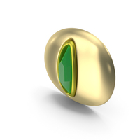 Jeweler Ornament Crystal Stone Green PNG & PSD Images