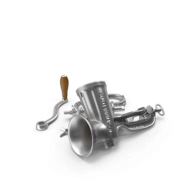 Disassembled Hand Meat Grinder PNG & PSD Images