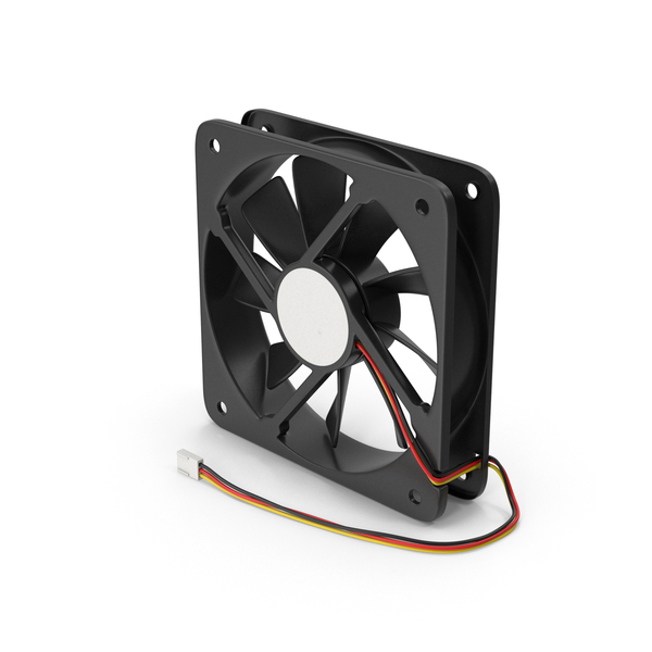PC Fan Black PNG & PSD Images