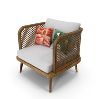 Chair Outdoor Rattan Wood PNG & PSD Images