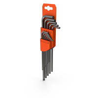 Allen Wrench Set PNG & PSD Images