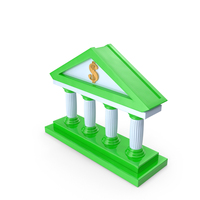 Green Bank Symbol PNG & PSD Images