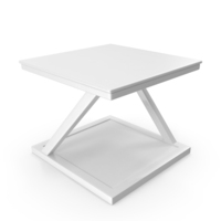 White Coffee Table PNG & PSD Images