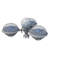 Space Station M1 Concept PNG & PSD Images