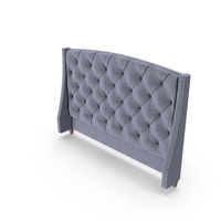 Jordan Button Tufted Wing Headboard 758 H66H PNG & PSD Images