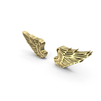 Golden Wings Symbol PNG & PSD Images