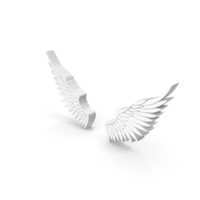 White Wings Symbol PNG & PSD Images