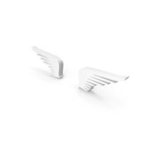 Wings Frame Boarder Fly White PNG & PSD Images