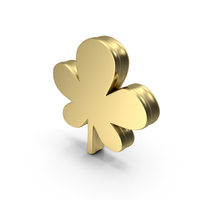 Leaf Symbol Gold PNG & PSD Images