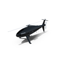 Schiebel Camcopter S100 UAV Rotorcraft Black PNG & PSD Images
