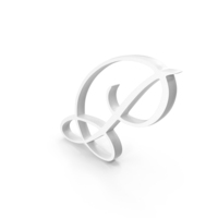 Calligraphy Monogram Alphabet P White PNG & PSD Images