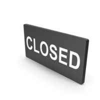 Closed Sign PNG & PSD Images