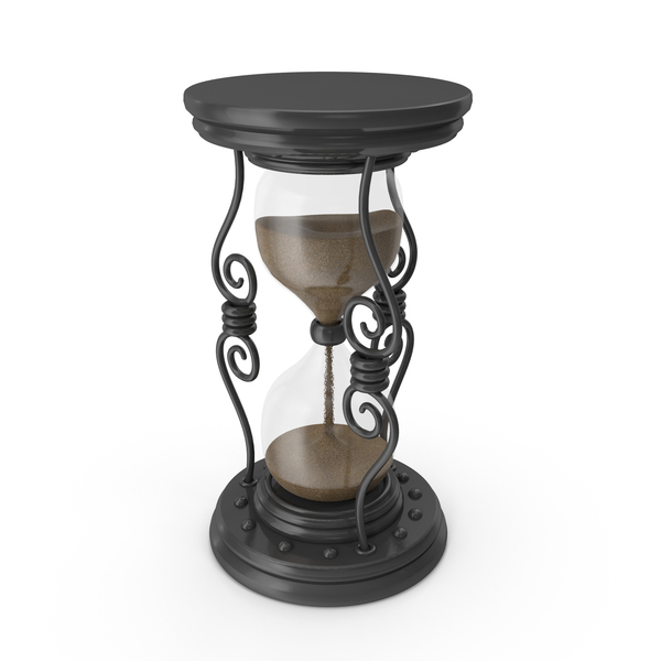 Hourglass Black PNG & PSD Images