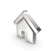 Silver Home Icon PNG & PSD Images