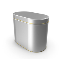 Aluminium Jar Oval PNG & PSD Images