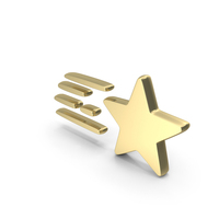 Star Gift Party Sky Spark Gold PNG & PSD Images