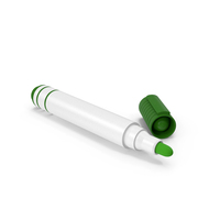 White Board Marker Green PNG & PSD Images
