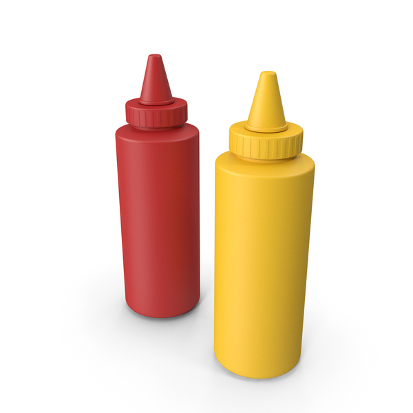 Ketchup and Mustard PNG & PSD Images