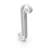 White Integral Math Symbol PNG & PSD Images
