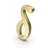 Gold Delta Math Symbol PNG & PSD Images