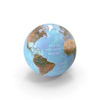 Physical World Globe PNG & PSD Images