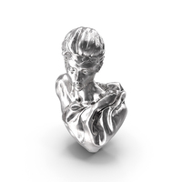 Silver Queen Statue PNG & PSD Images