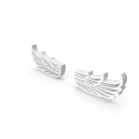 White Wings Symbol PNG & PSD Images