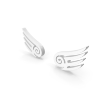 White Wings Symbol PNG & PSD Images