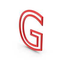 Red Letter G PNG & PSD Images