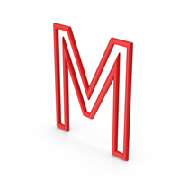Red Letter M PNG & PSD Images