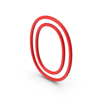 Red Letter O PNG & PSD Images