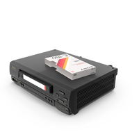 Funai F260LA VHS播放器带有Sony Tape PNG和PSD图像