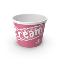 Ice Cream Pink Cup Empty PNG & PSD Images