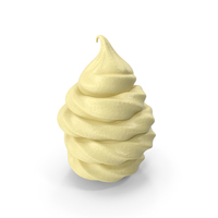 Vanilla Ice Cream Top PNG & PSD Images