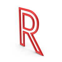 Letter R Red PNG & PSD Images