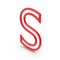 Letter S Red PNG & PSD Images