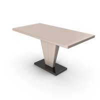 Beige Modern Dining Table PNG & PSD Images
