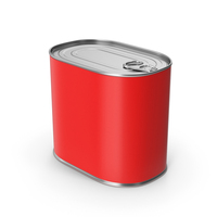Tin Can Red PNG & PSD Images