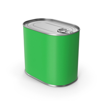 Green Tin Can PNG & PSD Images